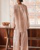 Papinelle Hearts Cotton Gathered Pajama Set - 4