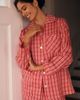 Papinelle Holiday Plaid 100% Cotton Pajama Set - 1