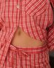 Papinelle Holiday Plaid Cotton Pajama Set - 3