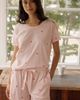 Papinelle Jada Organic Cotton Posy Pajama Set - 1
