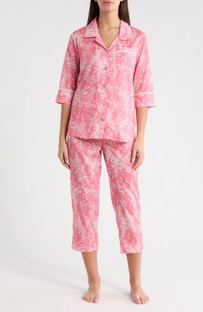 Papinelle Papinelle Cheri Blossom Cotton Sateen Crop Pajamas