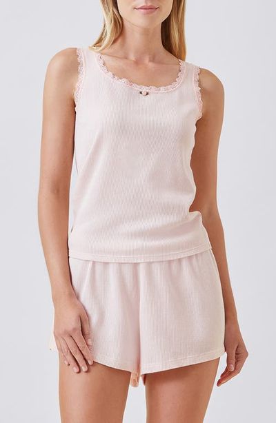 Papinelle Papinelle Claire Waffle Knit Short Pajamas