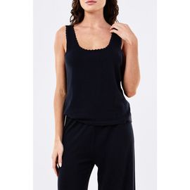 Papinelle Papinelle Cotton & Cashmere Fine Knit Tank