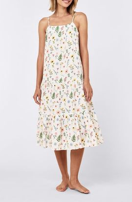 Papinelle Papinelle Elodie Tiered Strappy Nightgown