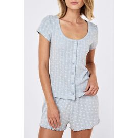 Papinelle Papinelle Imogen Pointelle Sleep Top