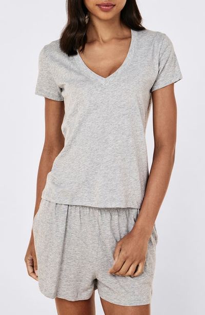 Papinelle Papinelle Jada Organic Cotton V-Neck Pajama Top