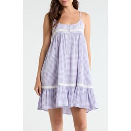 Papinelle Papinelle Seersucker Ginngham Nightgown