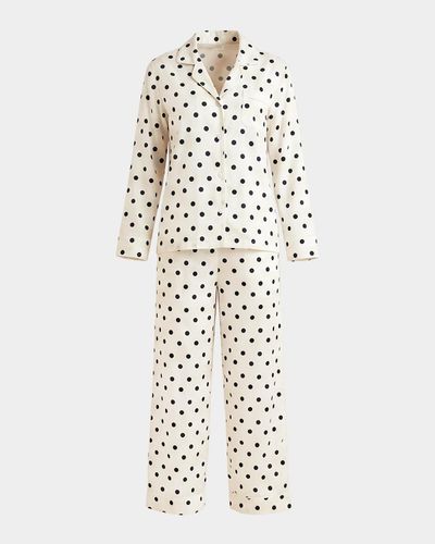 Papinelle Polka Dot Cotton Sateen Pajama Set