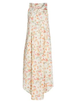 Papinelle Women's Amber Floral Cotton Nightgown