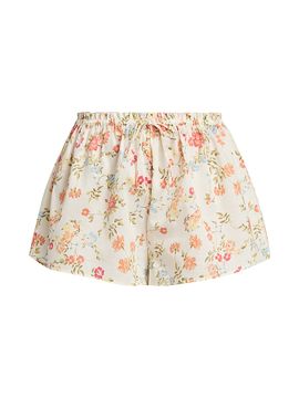 Papinelle Women's Amber Printed Cotton Sateen Shorts