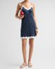 Papinelle Women's Annabelle Satin & Lace Mini Slip Nightgown - 2
