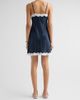 Papinelle Women's Annabelle Satin & Lace Mini Slip Nightgown - 3