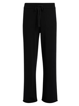 Papinelle Women's Do Not Disturb Cotton-Cashmere Straight-Leg Pants