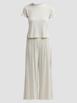 Papinelle Women's Kate 2-Piece Polka Dot Top & Pant Set