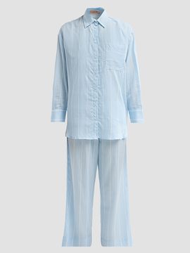 Papinelle Women's Striped Cotton Shirt