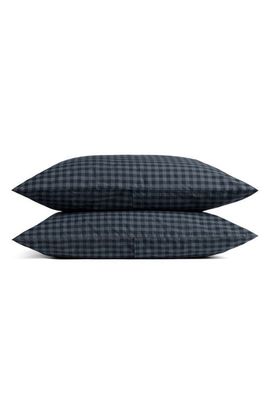 Parachute Parachute Brushed Cotton Check Pillowcase Set