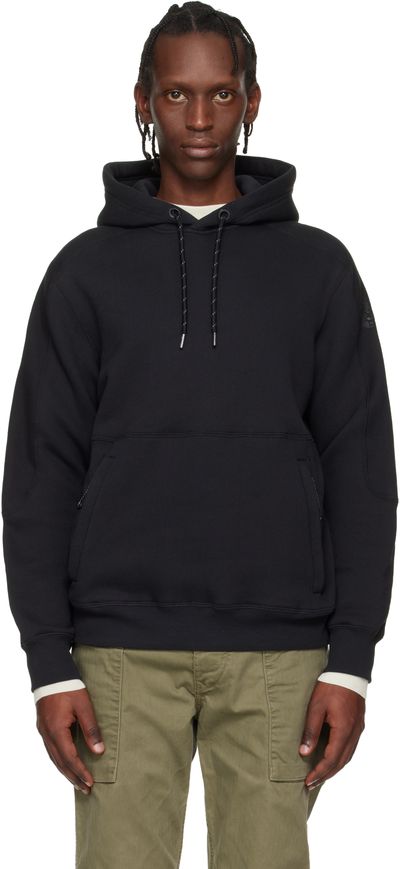 Parajumpers Parajumpers Black Elijah Fleece Hoodie
