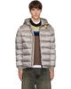 Parajumpers Parajumpers Gray Pharrell Hooded Bomber Jacket - 1