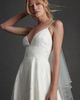 PARIS by Debra Moreland Ribboning Cirque Fingertip Veil - 3