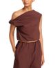 Paris Georgia Paris Georgia Alice Asymmetric Neck Top - 1