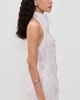 Paris Georgia Paris Georgia Back Wrap Mini Dress Blossom Ice - 4