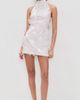 Paris Georgia Paris Georgia Back Wrap Mini Dress Blossom Ice - 5