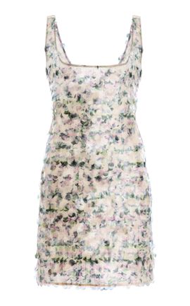 green emerald velvet dress Mina Midi Dress ~ Champagne Luxe Satin – Show Me Your Mumu main image 1