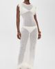 Paris Georgia Paris Georgia Fringe Dress White - 2