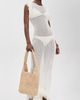 Paris Georgia Paris Georgia Fringe Dress White - 5