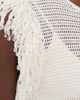 Paris Georgia Paris Georgia Fringe Dress White - 6