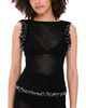 Paris Georgia Paris Georgia Fringe Top Black - 1