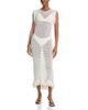 Paris Georgia Paris Georgia Fringe Trim Dress - 1