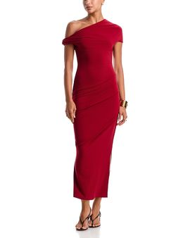 Paris Georgia Paris Georgia Ida One Shoulder Maxi Dress