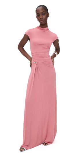 paris georgia sammy fitted satin midi dress SALE 50% OFF - Paris Georgia main image 0