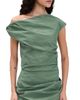 Paris Georgia Paris Georgia Remmy Mini Dress Duck Green - 1