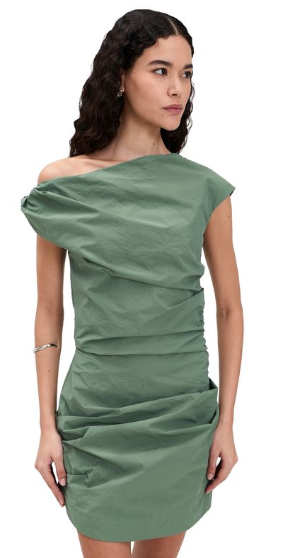 Paris Georgia Paris Georgia Remmy Mini Dress Duck Green