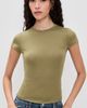 Paris Georgia Paris Georgia Sheer Baby Tee Clay - 2