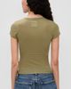 Paris Georgia Paris Georgia Sheer Baby Tee Clay - 3
