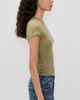 Paris Georgia Paris Georgia Sheer Baby Tee Clay - 4