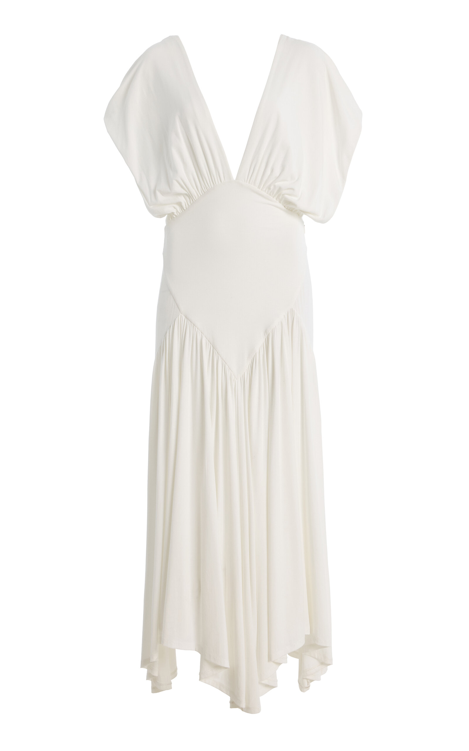 Paris Georgia Paris Georgia Sloane Ruffled Midi Dress