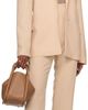 Paris Georgia Paris Georgia SSENSE Work Capsule – Beige Paneled Trousers - 4