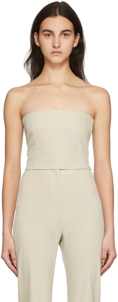Paris Georgia Paris Georgia Taupe Audrey Tank Top