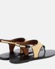 Paris Texas Paris Texas Amalfi raffia-effect thong sandals - 3