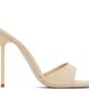 Paris Texas Paris Texas Beige Lidia 105 Mule Heeled Sandals - 1