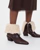 Paris Texas Paris Texas Bettina Leather Winter Ankle Boots Fondente/Natural - 3