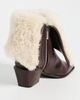 Paris Texas Paris Texas Bettina Leather Winter Ankle Boots Fondente/Natural - 4