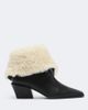 Paris Texas Paris Texas Bettina shearling-lined leather ankle boots - 5