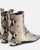 Paris Texas Paris Texas Bettina snake-print ankle boots - 3