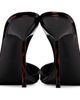 Paris Texas Paris Texas Black & Brown Lidia Mule 105 Heeled Sandals - 2