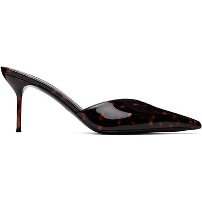 Paris Texas Paris Texas Black & Brown Lidia Sabot 70 Heels